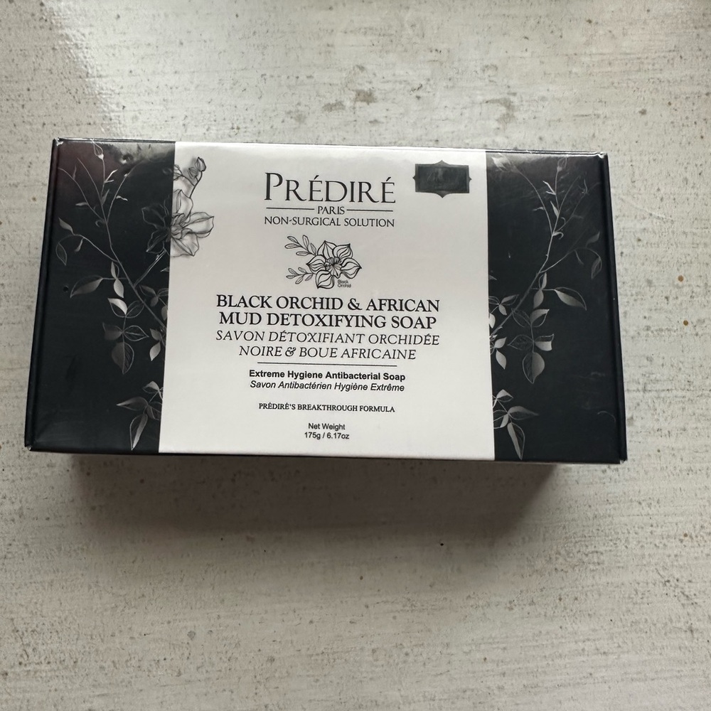 Prédiré Black Orchid Purifying African Mud Soap - NIB - Picture 4 of 5